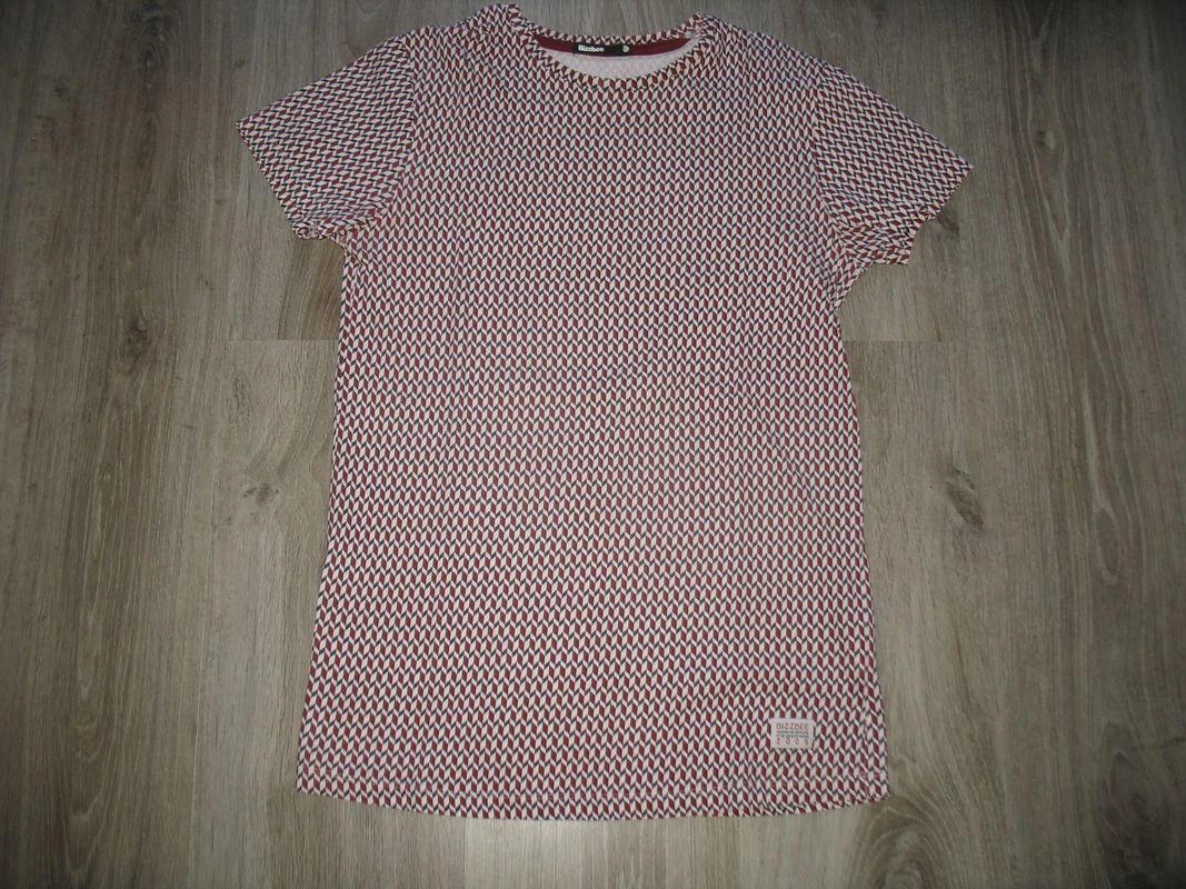 CAMISETA MC BLANCA CON MOTIVOS BURDEOS - BIZZBEE - TALLA XS - nº10 – photo 3